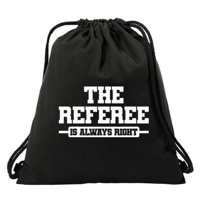Referee Ref Umpire Drawstring Bag
