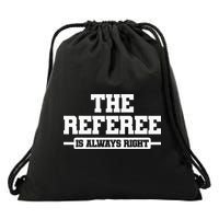 Referee Ref Umpire Drawstring Bag