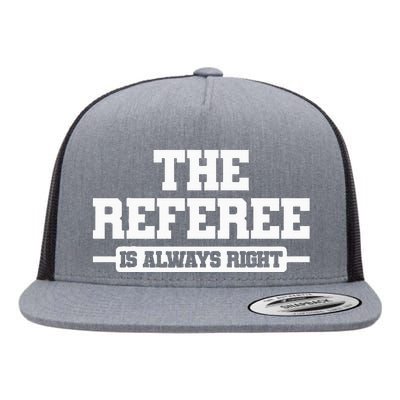 Referee Ref Umpire Flat Bill Trucker Hat