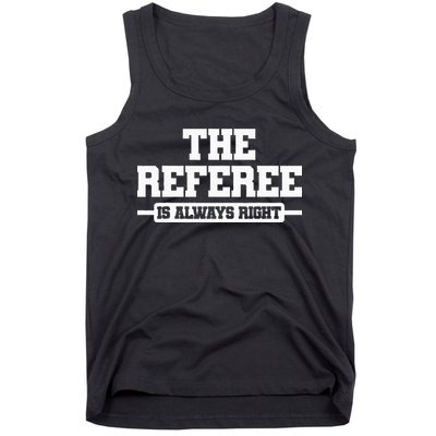Referee Ref Umpire Tank Top