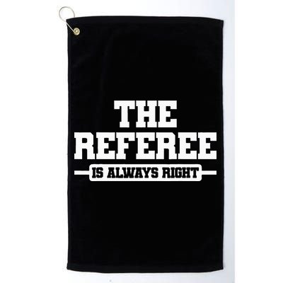 Referee Ref Umpire Golf Towel