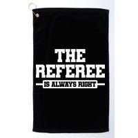 Referee Ref Umpire Golf Towel