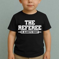 Referee Ref Umpire Toddler T-Shirt