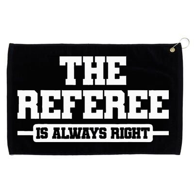 Referee Ref Umpire Grommeted Golf Towel