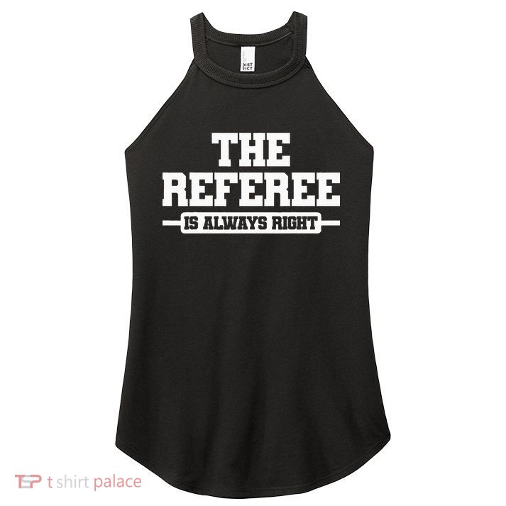 Referee Ref Umpire Women's Perfect Tri Rocker Tank