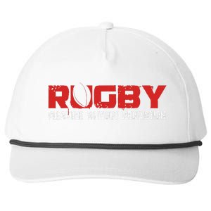 Rugby Snapback Five-Panel Rope Hat