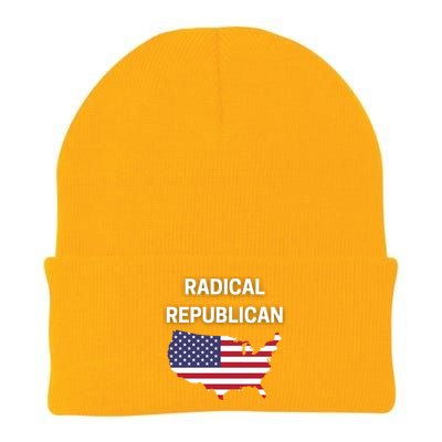 Radical Republican Usa Flag Patriotic Civil Rights Gift Knit Cap Winter Beanie