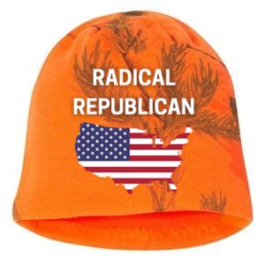 Radical Republican Usa Flag Patriotic Civil Rights Gift Kati - Camo Knit Beanie