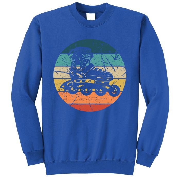 Rollerblading Retro Vintage Roller Blades Inline Skating Gift Sweatshirt