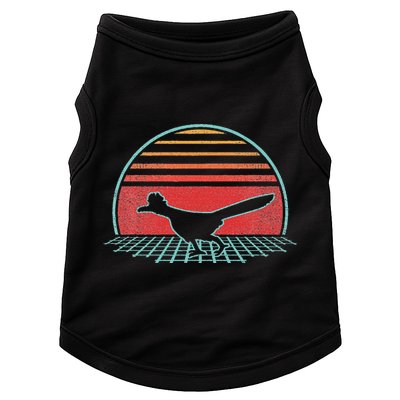 Roadrunner Retro Vintage 80s Style Animal Lover Gift Doggie Tank