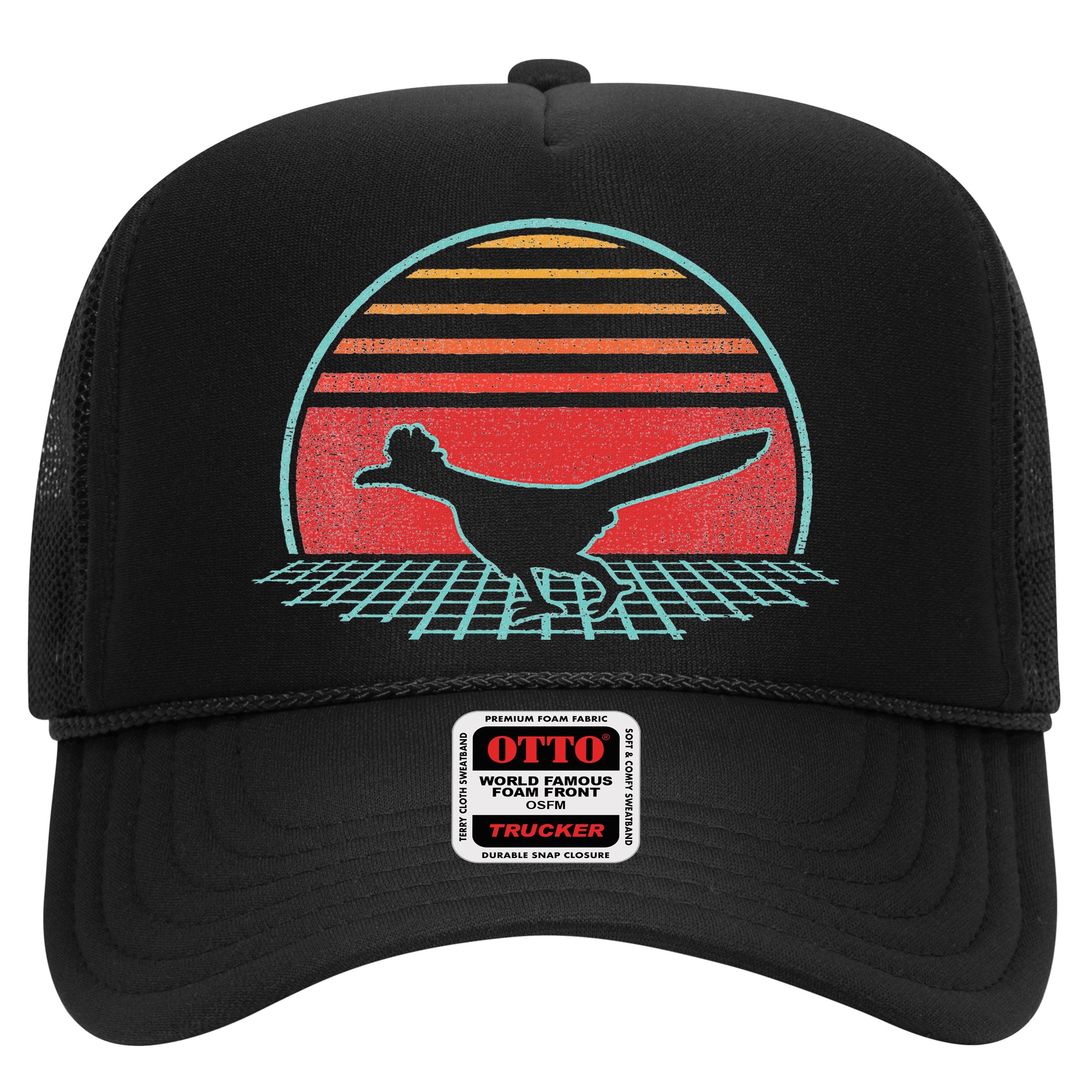 Roadrunner Retro Vintage 80s Style Animal Lover Gift Hat