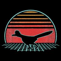 Roadrunner Retro Vintage 80s Style Animal Lover Gift Toddler Hoodie