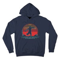 Rugby Retro Vintage 80s Style Coach Player Gift Hoodie