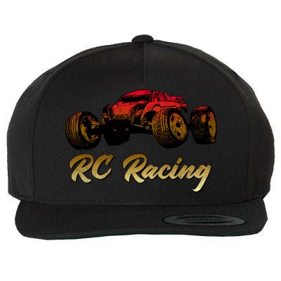 Rc Racing Vintage Gift Wool Snapback Cap