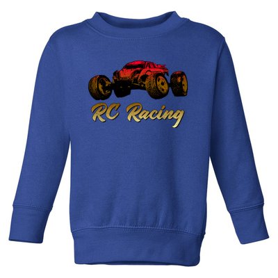 Rc Racing Vintage Gift Toddler Sweatshirt