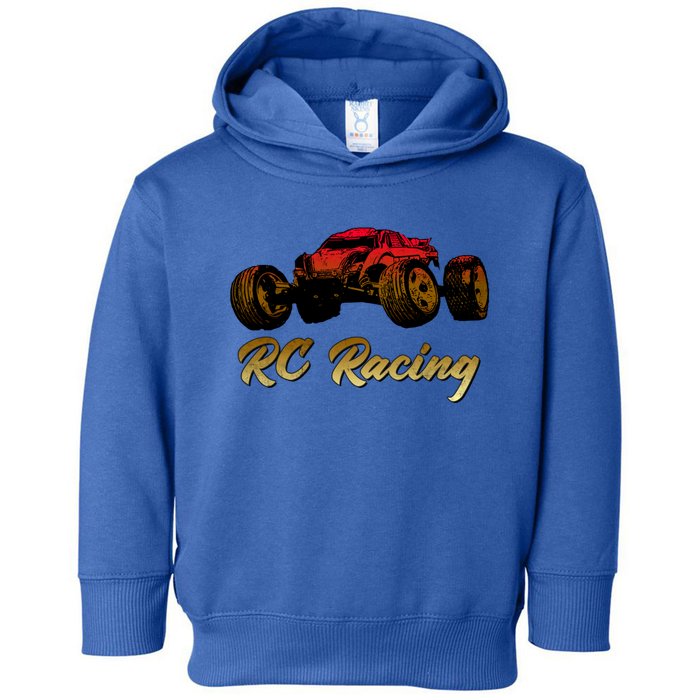 Rc Racing Vintage Gift Toddler Hoodie