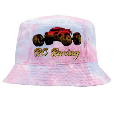 Rc Racing Vintage Gift Tie-Dyed Bucket Hat