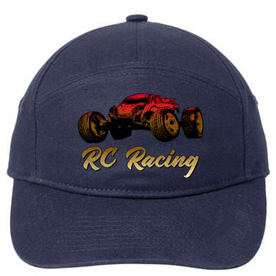 Rc Racing Vintage Gift 7-Panel Snapback Hat