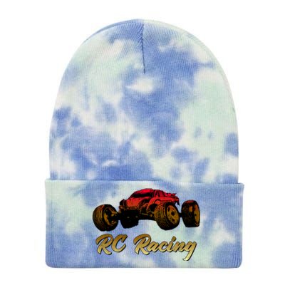 Rc Racing Vintage Gift Tie Dye 12in Knit Beanie