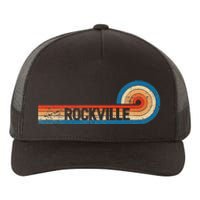 Retro Rockville Vintage City Rockville Yupoong Adult 5-Panel Trucker Hat