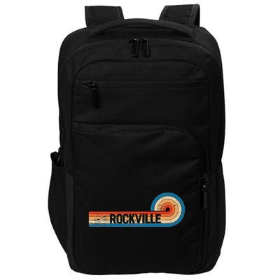 Retro Rockville Vintage City Rockville Impact Tech Backpack