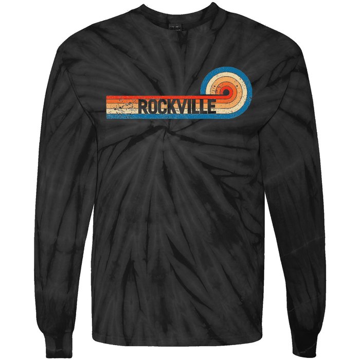 Retro Rockville Vintage City Rockville Tie-Dye Long Sleeve Shirt