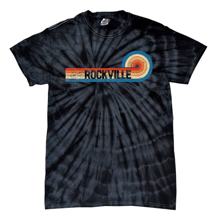 Retro Rockville Vintage City Rockville Tie-Dye T-Shirt