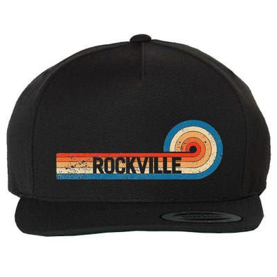 Retro Rockville Vintage City Rockville Wool Snapback Cap