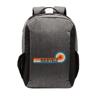 Retro Rockville Vintage City Rockville Vector Backpack