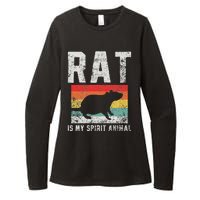 Rat Retro Vintage Womens CVC Long Sleeve Shirt