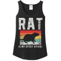 Rat Retro Vintage Ladies Essential Tank