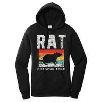 Rat Retro Vintage Women's Pullover Hoodie