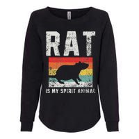 Rat Retro Vintage Womens California Wash Sweatshirt