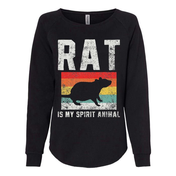 Rat Retro Vintage Womens California Wash Sweatshirt