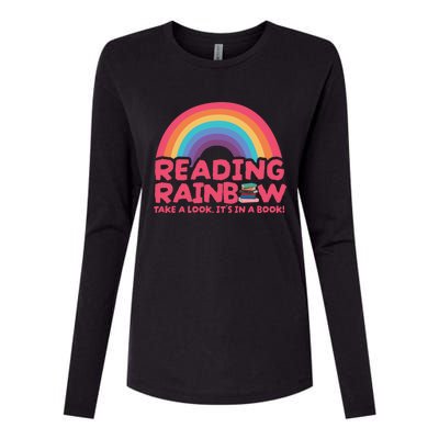 Reading Rainbow Vintage Womens Cotton Relaxed Long Sleeve T-Shirt