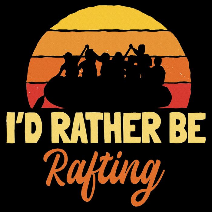 Rafting Retro Vintage Whitewater Paddling Raft Team Rafter Backpack