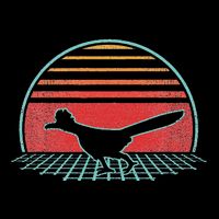 Roadrunner Retro Vintage 80s Style Animal Lover Gift Womens Tank Top