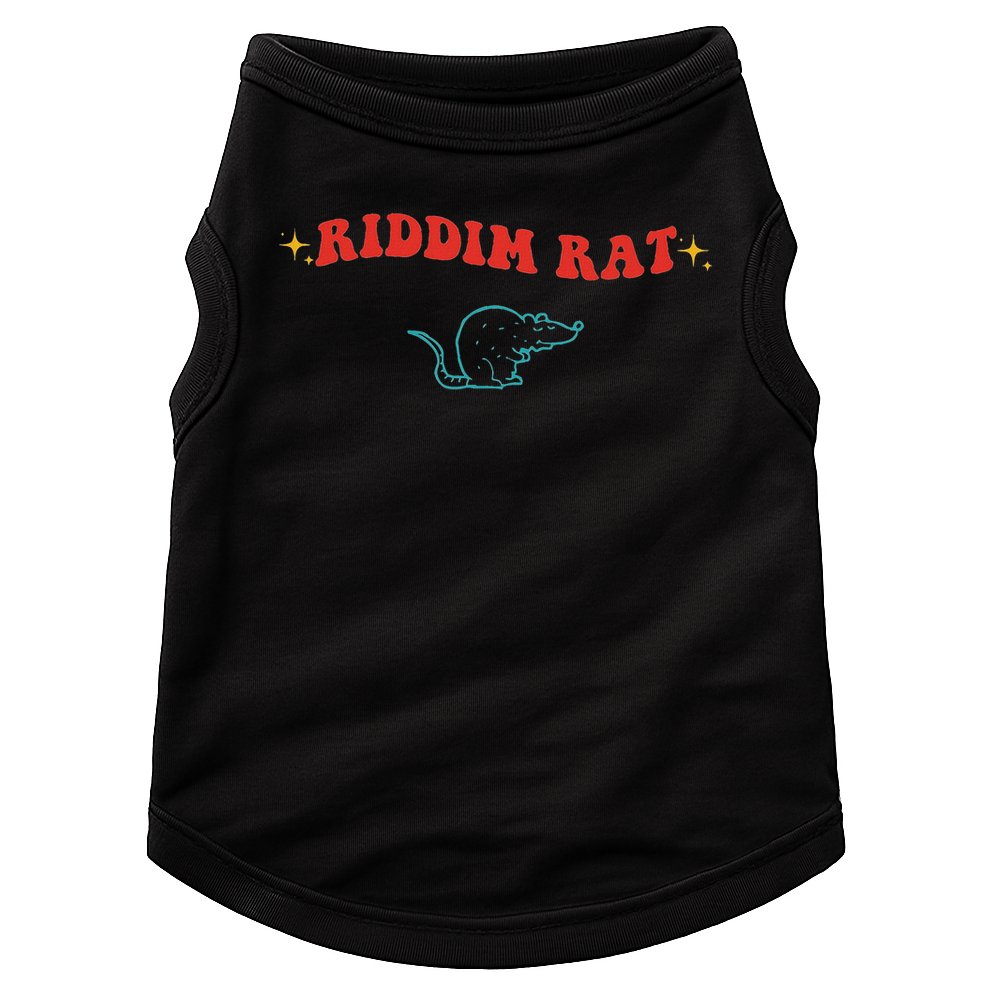 Riddim Rat Vintage Design Doggie Tank