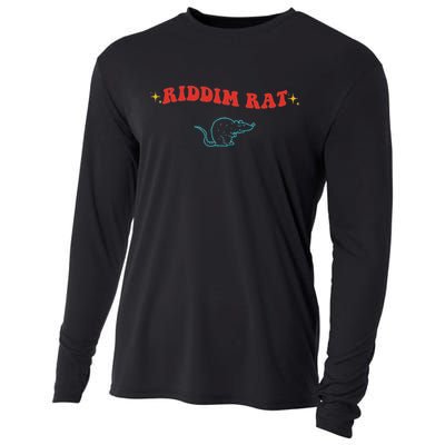 Riddim Rat Vintage Design Cooling Performance Long Sleeve Crew