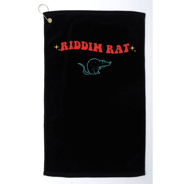 Riddim Rat Vintage Design Golf Towel