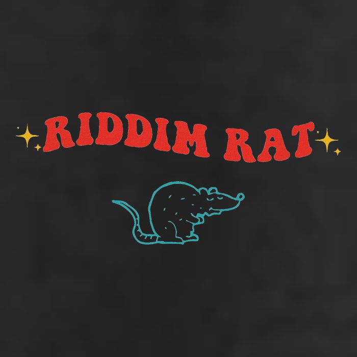 Riddim Rat Vintage Design Golf Towel