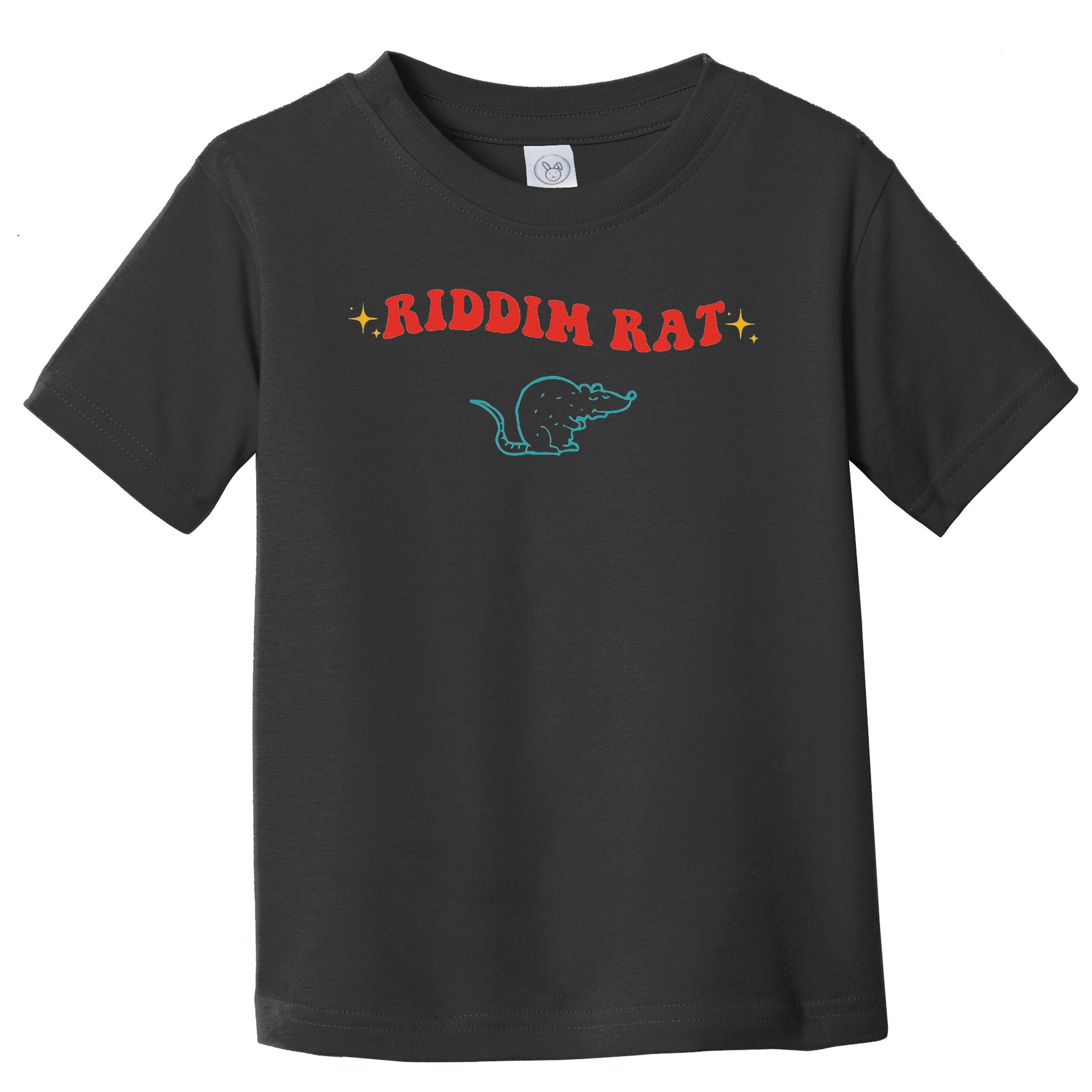 Riddim Rat Vintage Design Toddler T-Shirt