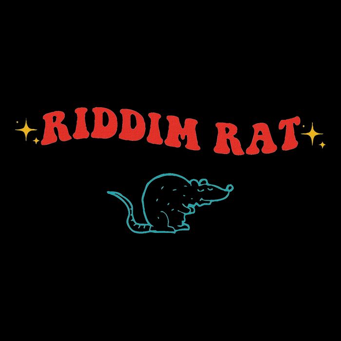Riddim Rat Vintage Design Toddler T-Shirt