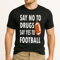 Red Ribbon Week Say No To Drugs Say Yes To Football Cooling Performance Crew T-Shirt