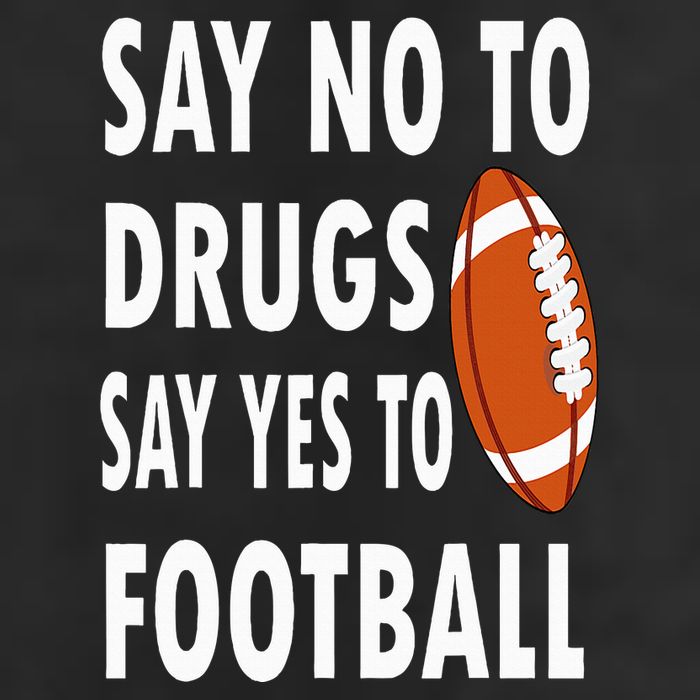 Red Ribbon Week Say No To Drugs Say Yes To Football Adult Drive Performance Visor