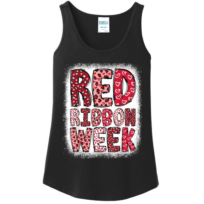 Red Ribbon Week Ladies Essential Tank