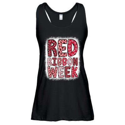 Red Ribbon Week Ladies Essential Flowy Tank