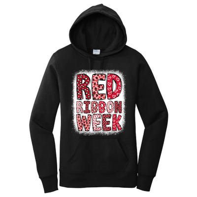 Red Ribbon Week Women's Pullover Hoodie