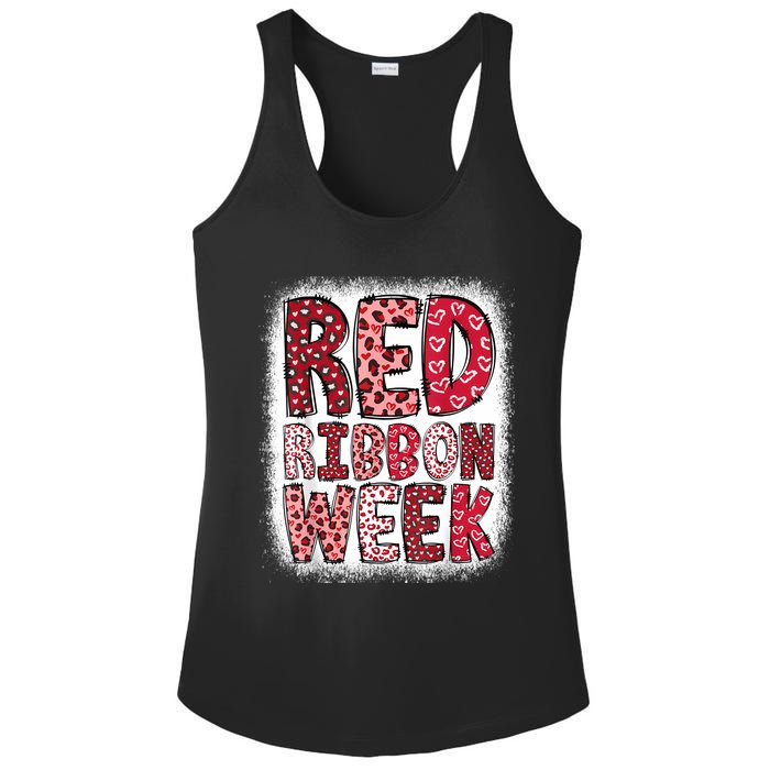 Red Ribbon Week Ladies PosiCharge Competitor Racerback Tank