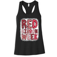 Red Ribbon Week Women's Racerback Tank